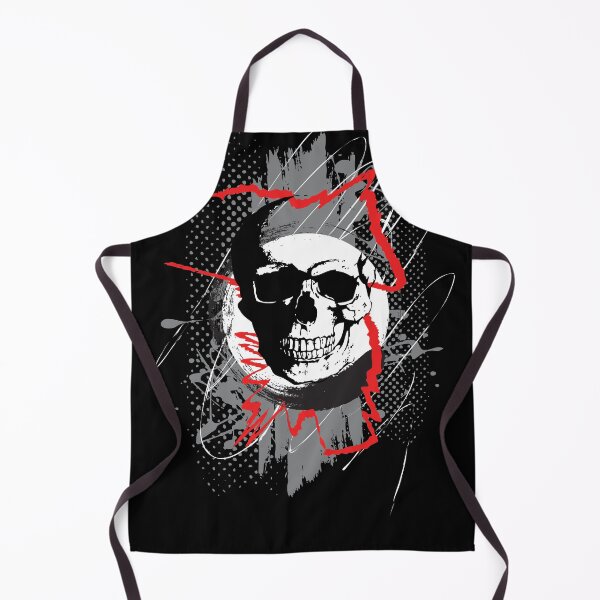 Item preview, Skull trash polka designed and sold by Sima Sirus.