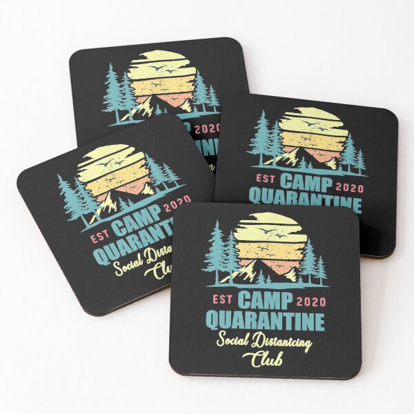Item preview, Camp Quarantine Social Distancing Gift For Parents Boys Women Kids Him Her Family designed and sold by videogames86.