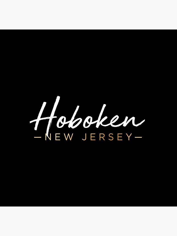 "Hoboken NJ City Series new jersey" Poster for Sale by