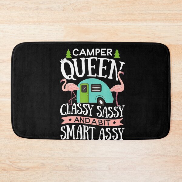 Item preview, Camper Queen Classy Sassy Smart Assy Gift For Parents Boys Women Kids Him Her Family designed and sold by videogames86.