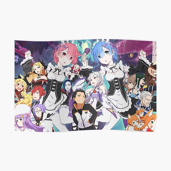 Re: Zero Central Characters Spread Poster