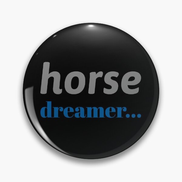 Item preview, horse dreamer equestrian text designed and sold by horseaddicted.