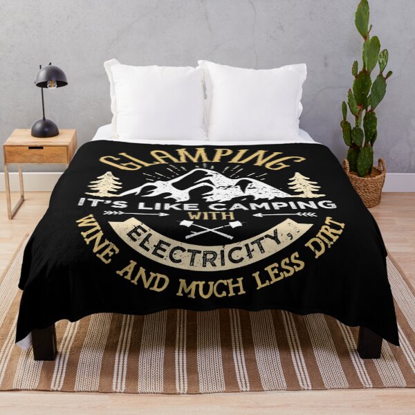 Item preview, Glamper Women Wine Funny Camping Gift For Parents Boys Women Kids Him Her Family designed and sold by videogames86.