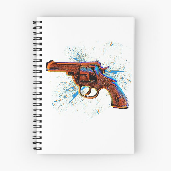 Item preview, Cap Gun Revolver Amber/Blue designed and sold by kimopix.