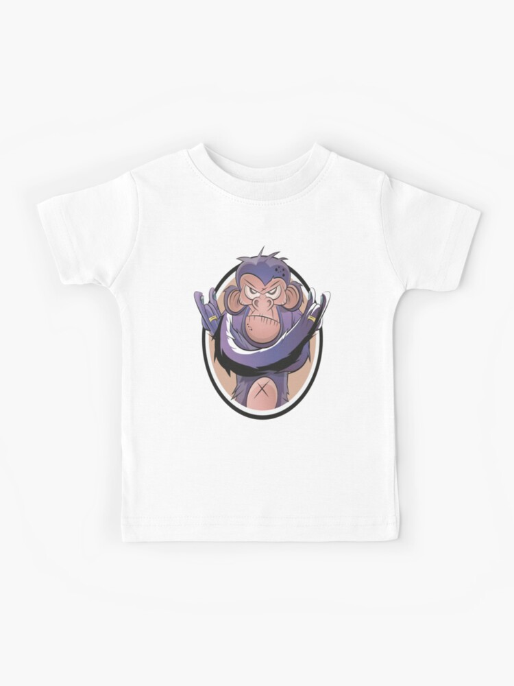 Hip Hop Grafity Monkey' Unisex Baseball T-Shirt