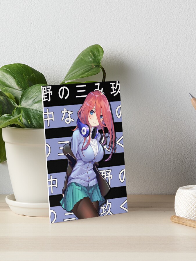 The Quintessential Quintuplets Characters Art Board Print for