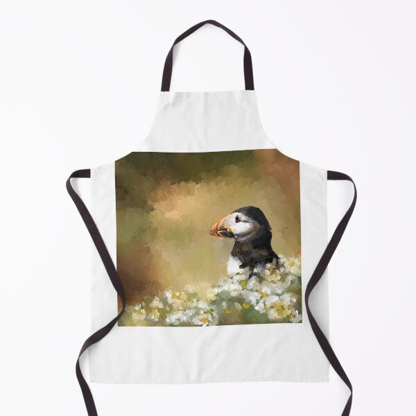 Item preview, Puffin in the daisies designed and sold by DawnWanderer.