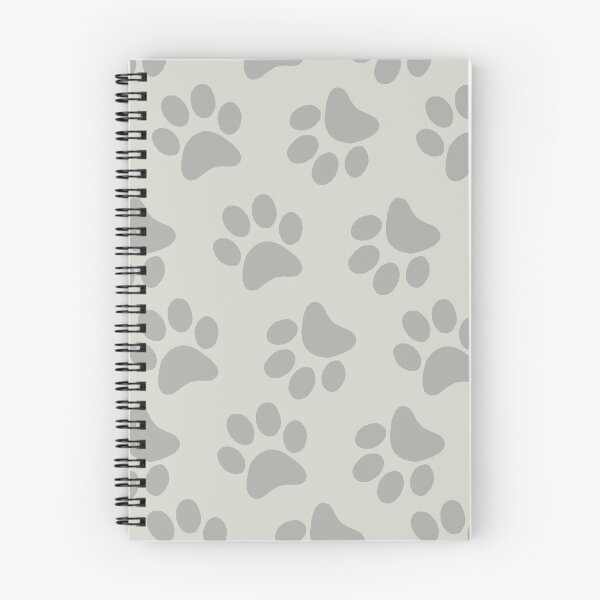 Item preview, dog footprints gray designed and sold by ZiphGames.