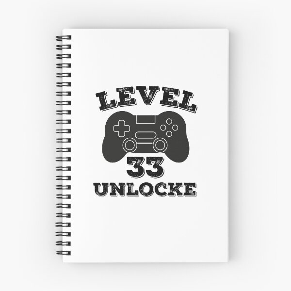Item preview,  Level 33 unlocked - 33th birthday gift designed and sold by ThebestArtshop.