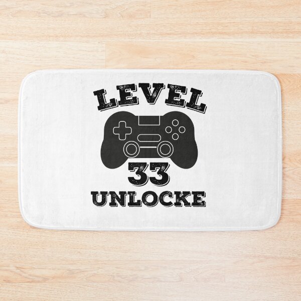 Item preview,  Level 33 unlocked - 33th birthday gift designed and sold by ThebestArtshop.