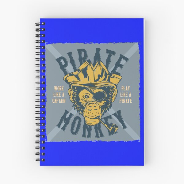 Item preview, Pirate Monkey - Work Like A Captain, Play Like A Pirate! designed and sold by Sinfamous.