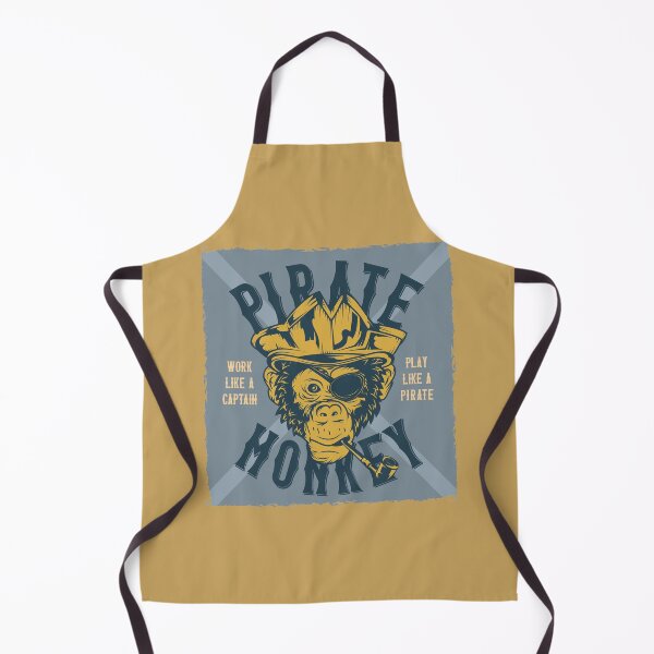 Item preview, Pirate Monkey - Work Like A Captain, Play Like A Pirate! designed and sold by Sinfamous.