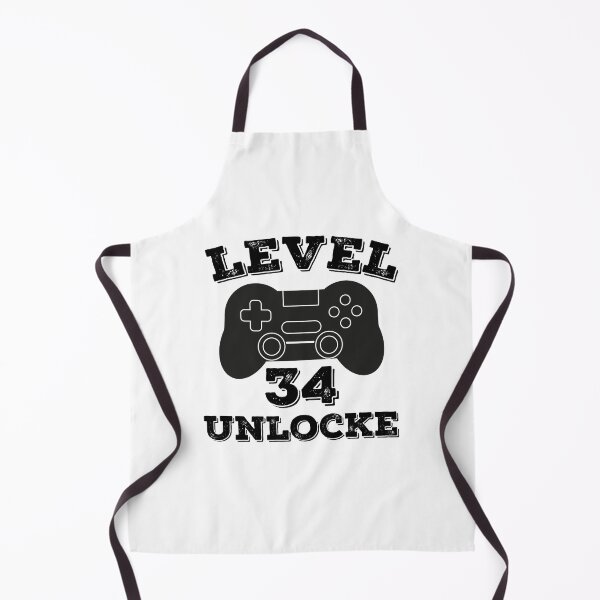 Item preview, Level 34 unlocked - 34th birthday gift designed and sold by ThebestArtshop.