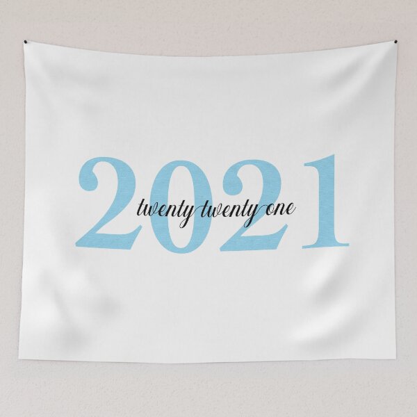 Item preview, 2021 New Year - Blue designed and sold by ArtsyJulez.