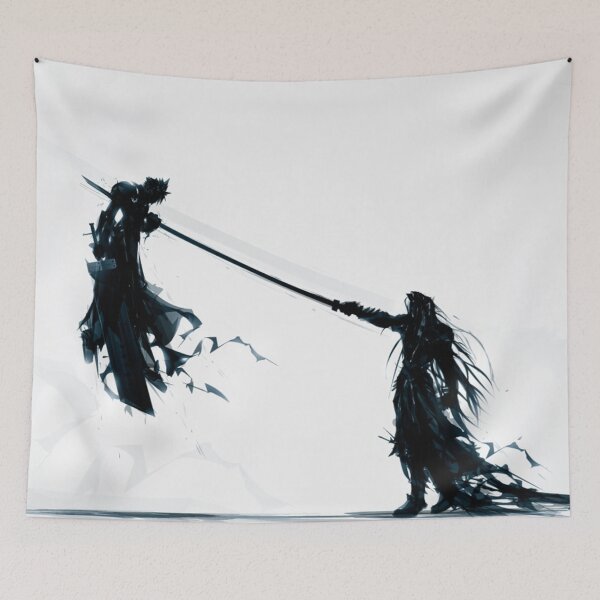 Item preview, Final Fantasy 7 Sephiroth and Cloud designed and sold by AlexTrpmn.