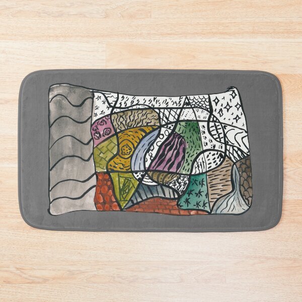 Item preview, Shades of colours doodle designed and sold by Melindrea.