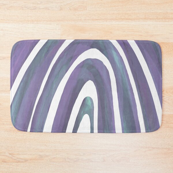 Item preview, purple rainbow watercolor arch designed and sold by alisonbbentley.