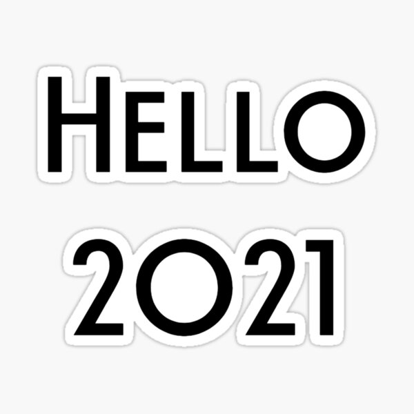 Item preview, Hello 2021 designed and sold by SciathDe.