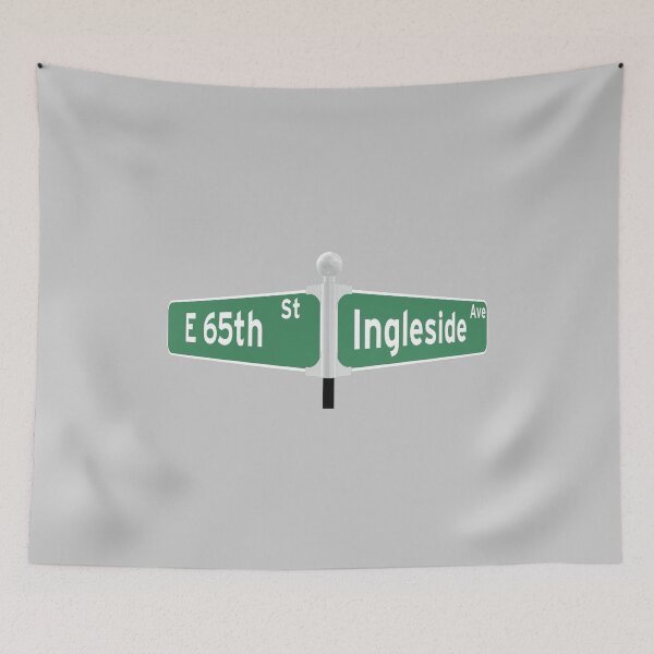 Item preview, 65th & Ingleside Street Sign designed and sold by Keller Billstrom.