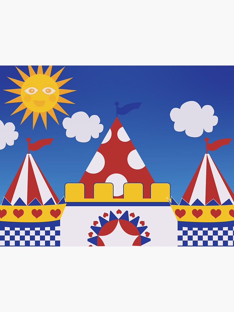 to the toy castle " Sticker for Sale by almondmilk4two Redbubble