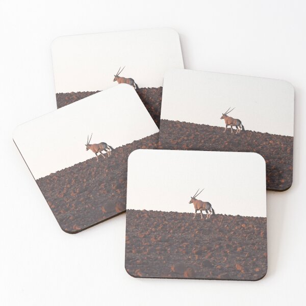 Item preview, Oryx On A Namibian Moonscape At Sunset. designed and sold by Tom Wurl.