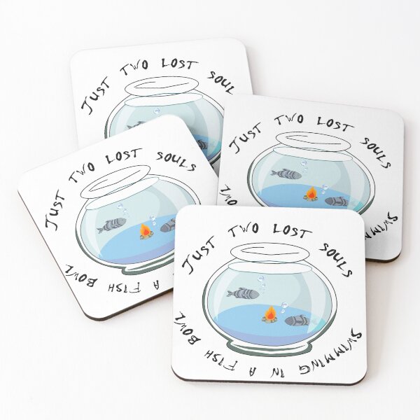 Item preview, two lost souls swimming in a fish bowl designed and sold by fruitpetunia.