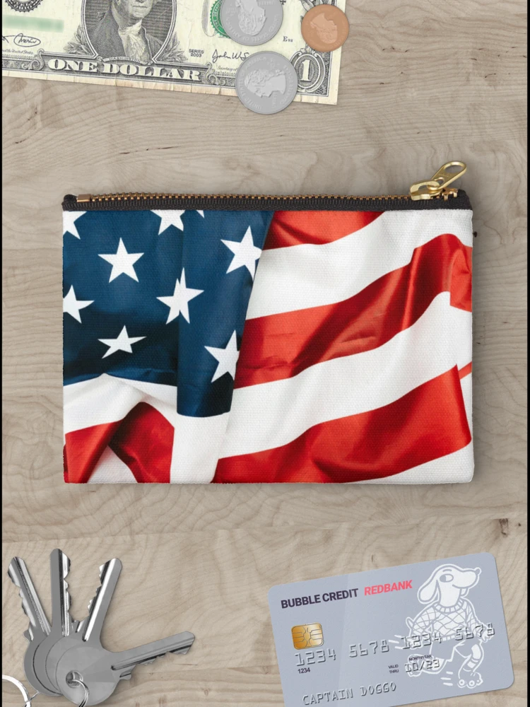 Thumbnail 3 of 4, Zipper Pouch, Star-Spangled Banner Print designed and sold by RocketshSD.