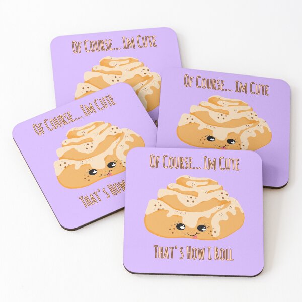 Item preview, CINNAMON ROLL PUNS _THAT'S HOW I ROLL designed and sold by GeiekSheiek.