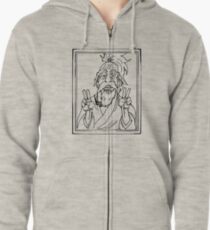 Netero HunterXHunter Zipped Hoodie