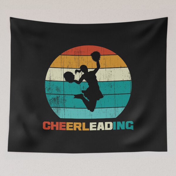Item preview, Vintage Retro Cheerleading: Best Funny Gift for Cheerleading Lovers designed and sold by FamousShirts.