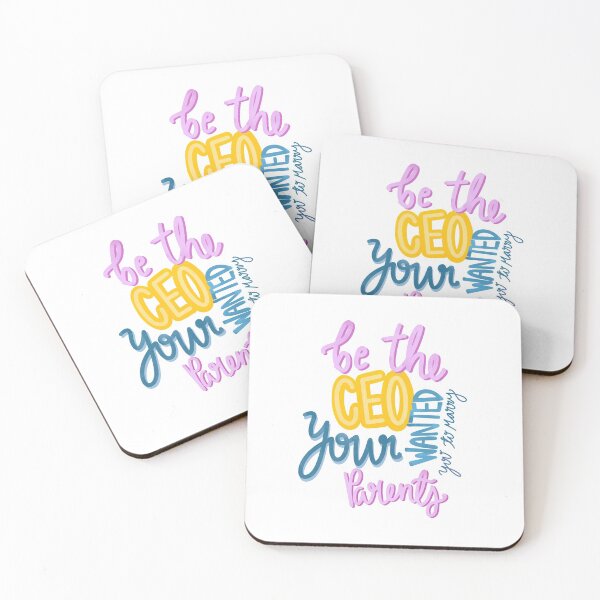 Item preview, Be the CEO Your Parents Wanted You to Marry Sticker designed and sold by artb-ynicole.
