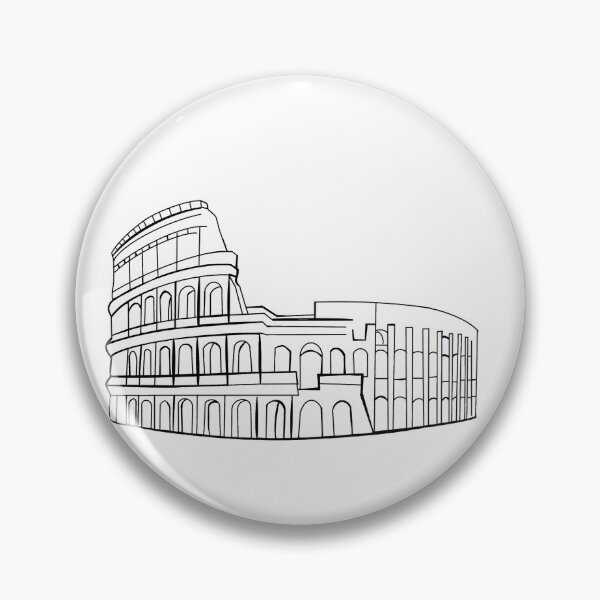 Item preview, Coliseum Outlined   designed and sold by sophvivolo.