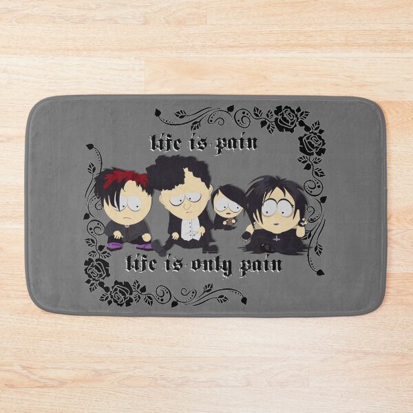 Item preview, South Park - Goth Kids - life is pain designed and sold by Xanderlee7.