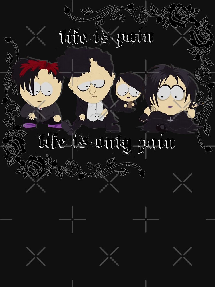 Life is pain ☠️ NEW to the South Park Shop: Goth Kids products! Shop the  Halloween collection now: cart.mn/halloween-merch #southpark…