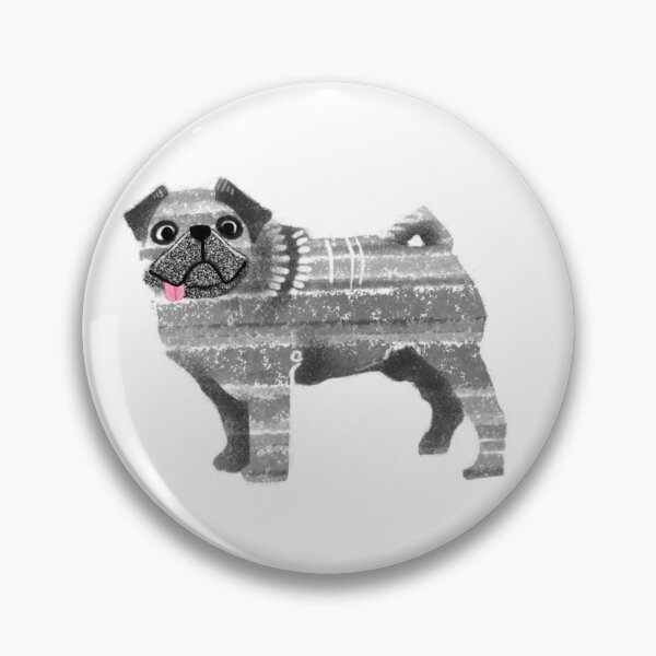 Item preview, Cookie pug Illustration  designed and sold by FlossyNics.