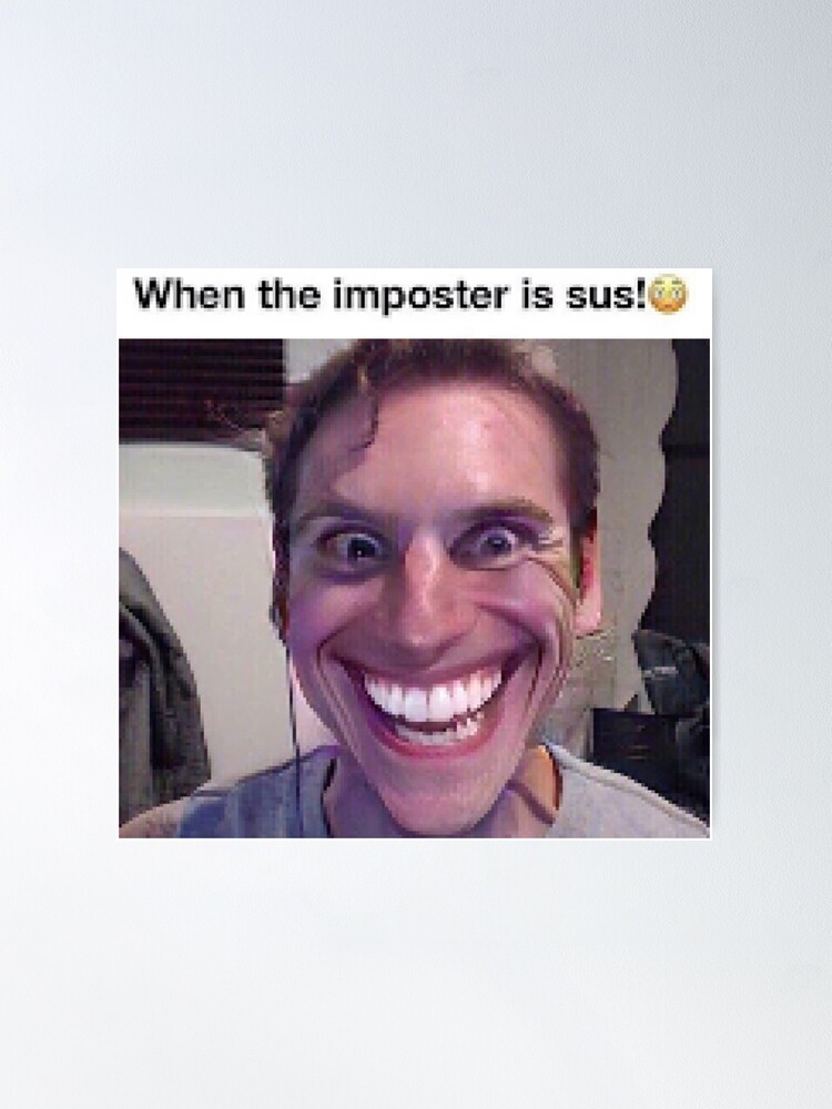 when impostor is sus  Greeting Card for Sale by QualityMemage