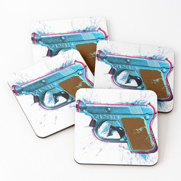 Item preview, Cap Gun Blue/Pink Mini designed and sold by kimopix.