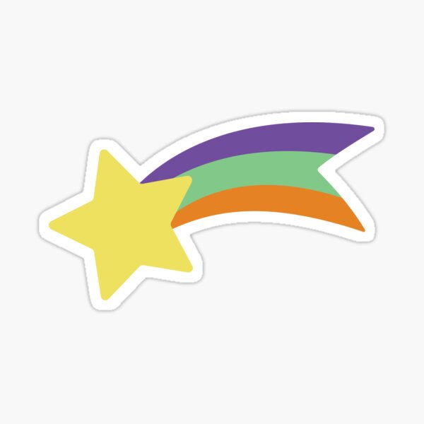 Rainbow Star Stickers