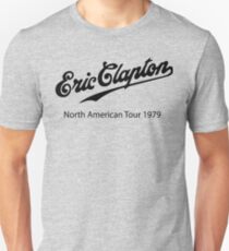Camiseta ajustada gira eric clapton