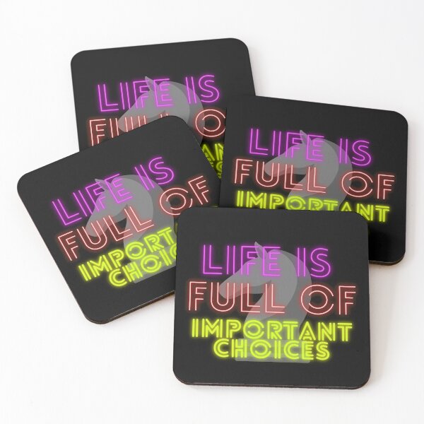 Item preview, Life is full of important choices chess designed and sold by Arinom.