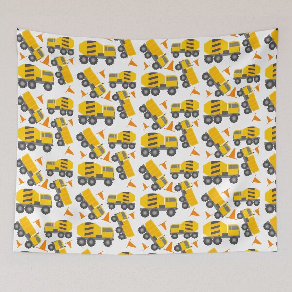 Item preview, Construction trucks  designed and sold by Heather  Hinson.