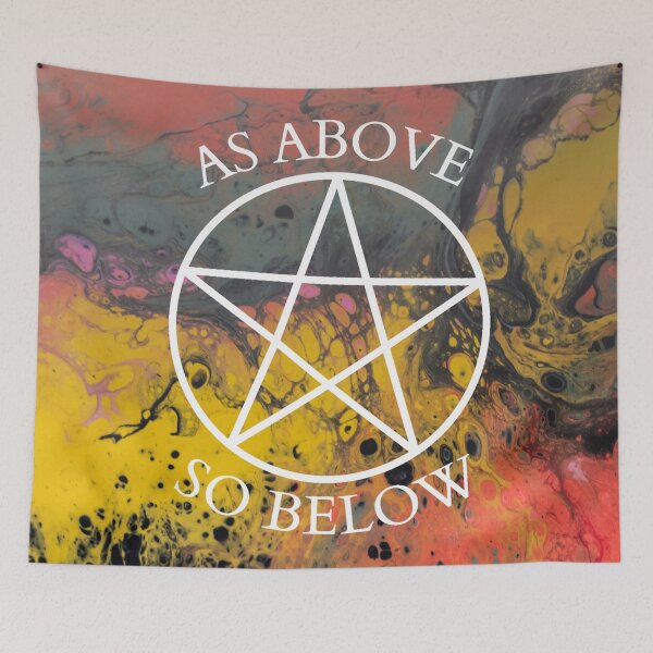 Item preview, Pentacle As Above, So Below designed and sold by lunarelves.