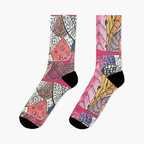Item preview, Carmine red doodle mixes designed and sold by Melindrea.