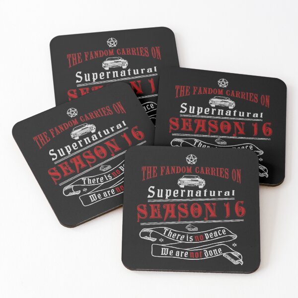 Item preview, SPN Fandom Season 16 (Vintage White Version)  designed and sold by MinaMonsterMash.