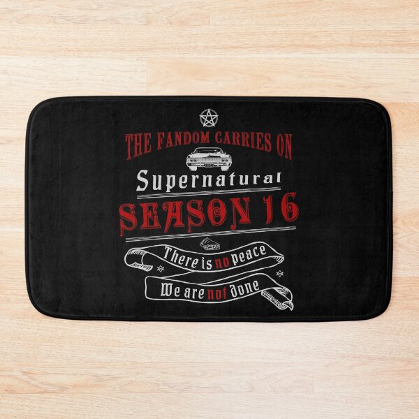 Item preview, SPN Fandom Season 16 (Vintage White Version)  designed and sold by MinaMonsterMash.