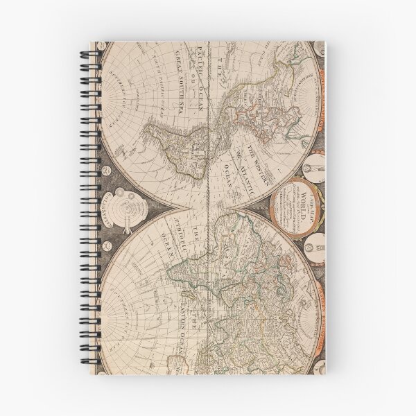 Item preview, Vintage Map of The World (1799) 5 designed and sold by BravuraMedia.