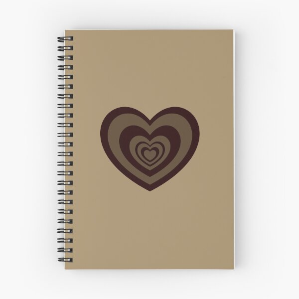 Item preview, brown layered heart  designed and sold by femme McCulley.