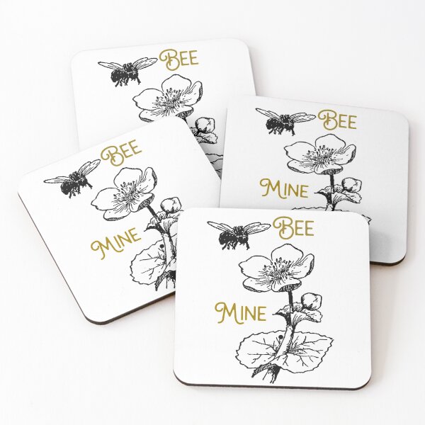 Item preview, Bee My Valentine designed and sold by sociedadsecreta.