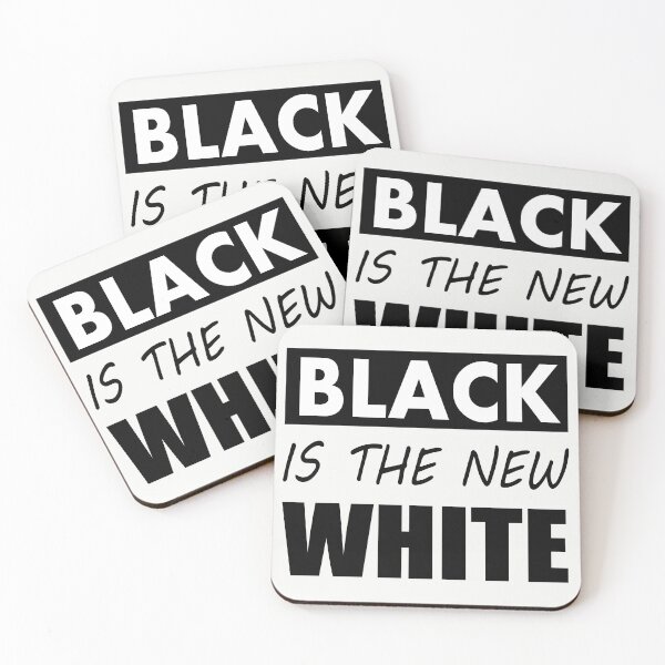 Item preview, Black is the New White designed and sold by siwabudda.