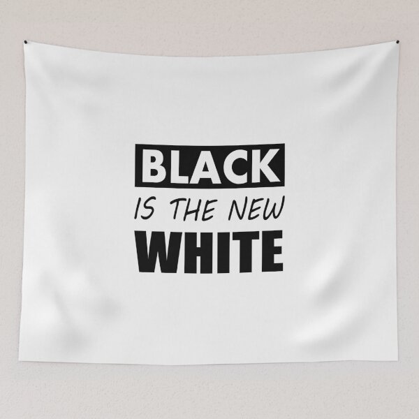 Item preview, Black is the New White designed and sold by siwabudda.